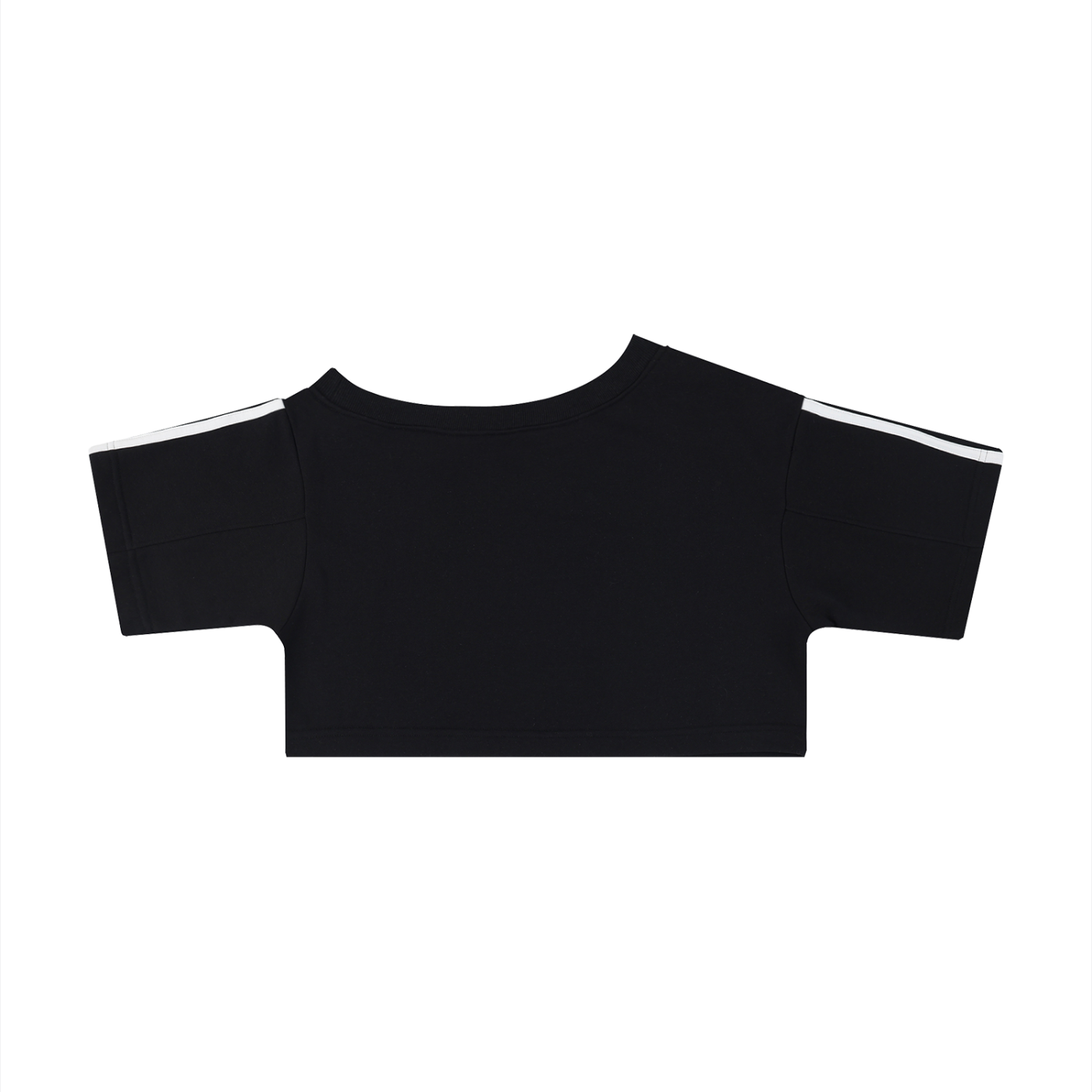 Women's Off-the-Shoulder Crop T-Shirt – Slim Fit Casual Fashion Top