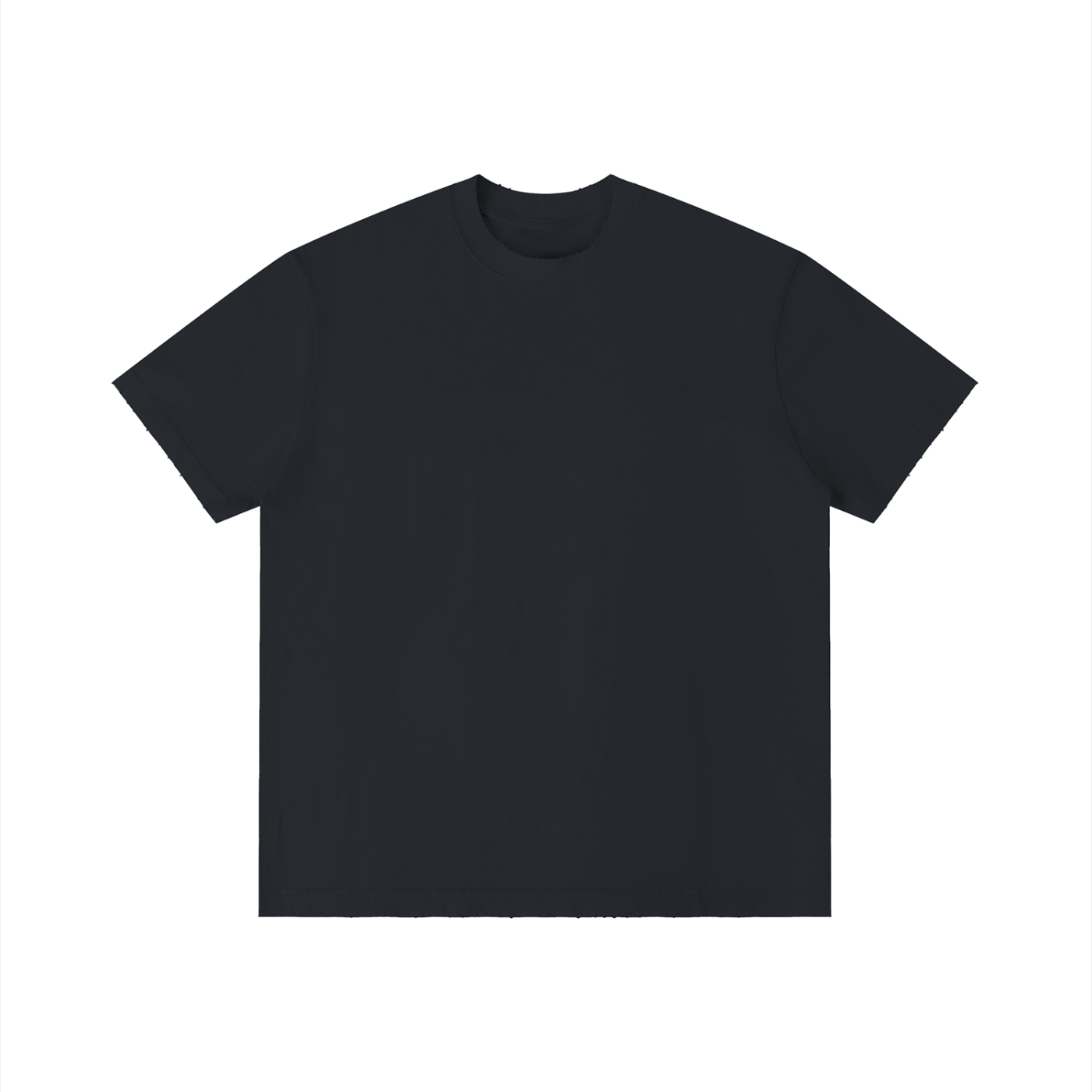 Unisex Vintage Wash Distressed T-Shirt – Oversized Premium Streetwear Tee