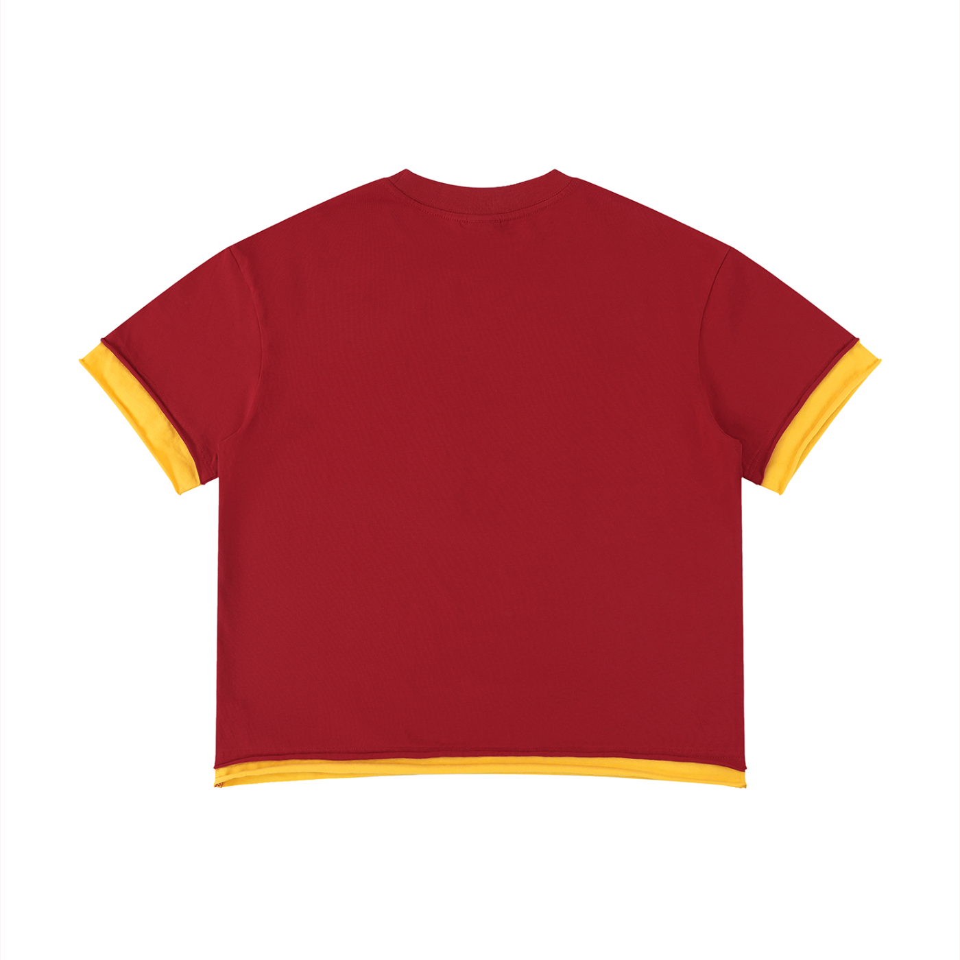 Unisex Boxy Color Block T-Shirt – Oversized Premium Streetwear Tee