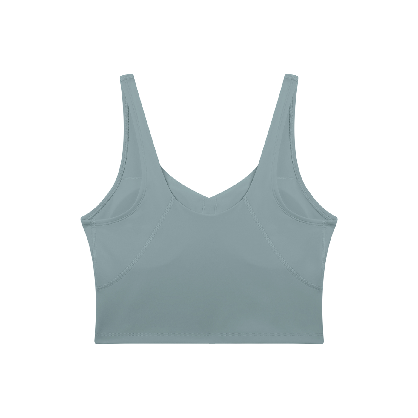 Women's V-Neck Yoga Sports Bra – Seamless Medium Support Workout & Activewear Bra