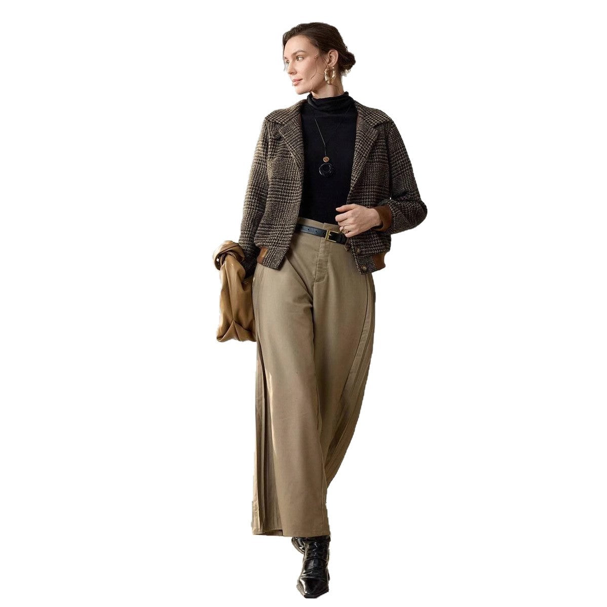 Women's Retro Loose Fashionable Casual Coat