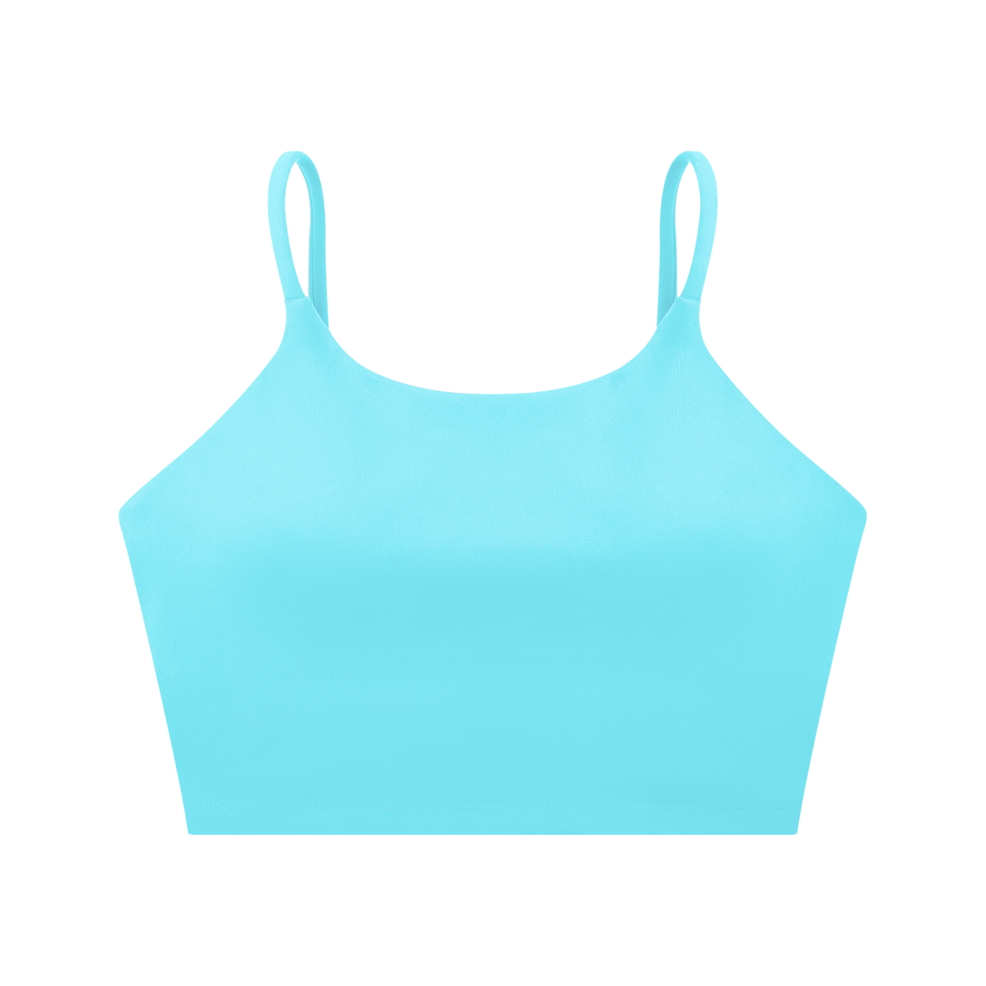 Women's Spaghetti Strap Yoga Sports Bra – Low Impact Activewear Bra