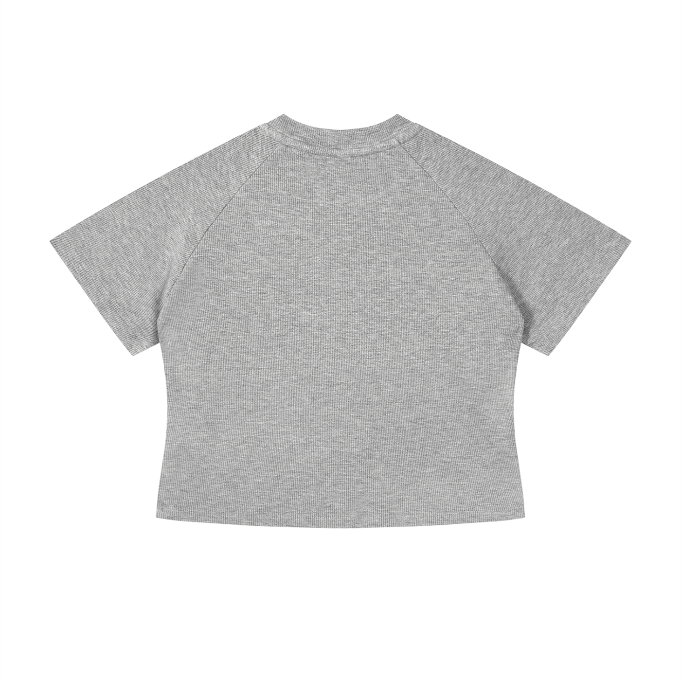 Women's Mineral Wash Crop T-Shirt – Slim Fit Vintage Streetwear Tee