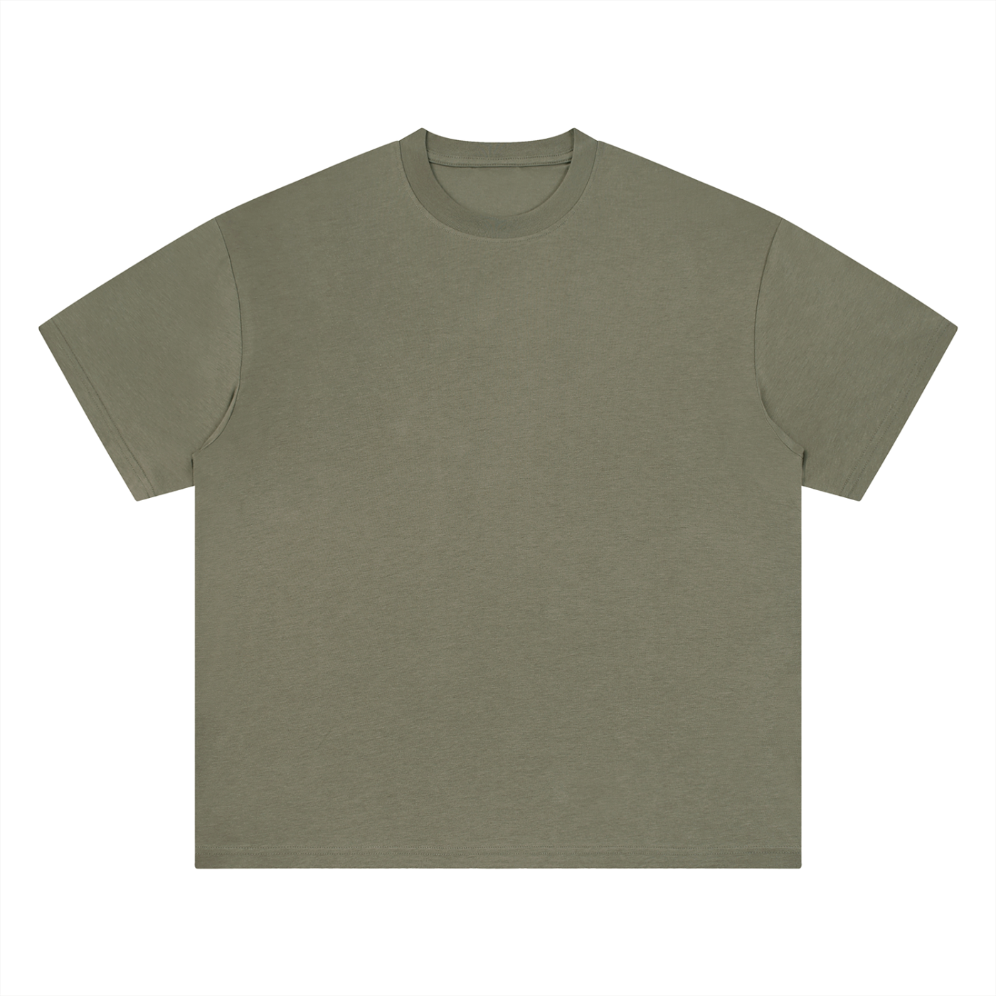 Men's Quick-Dry Drop Shoulder Performance T-Shirt – Oversized Athletic Tee