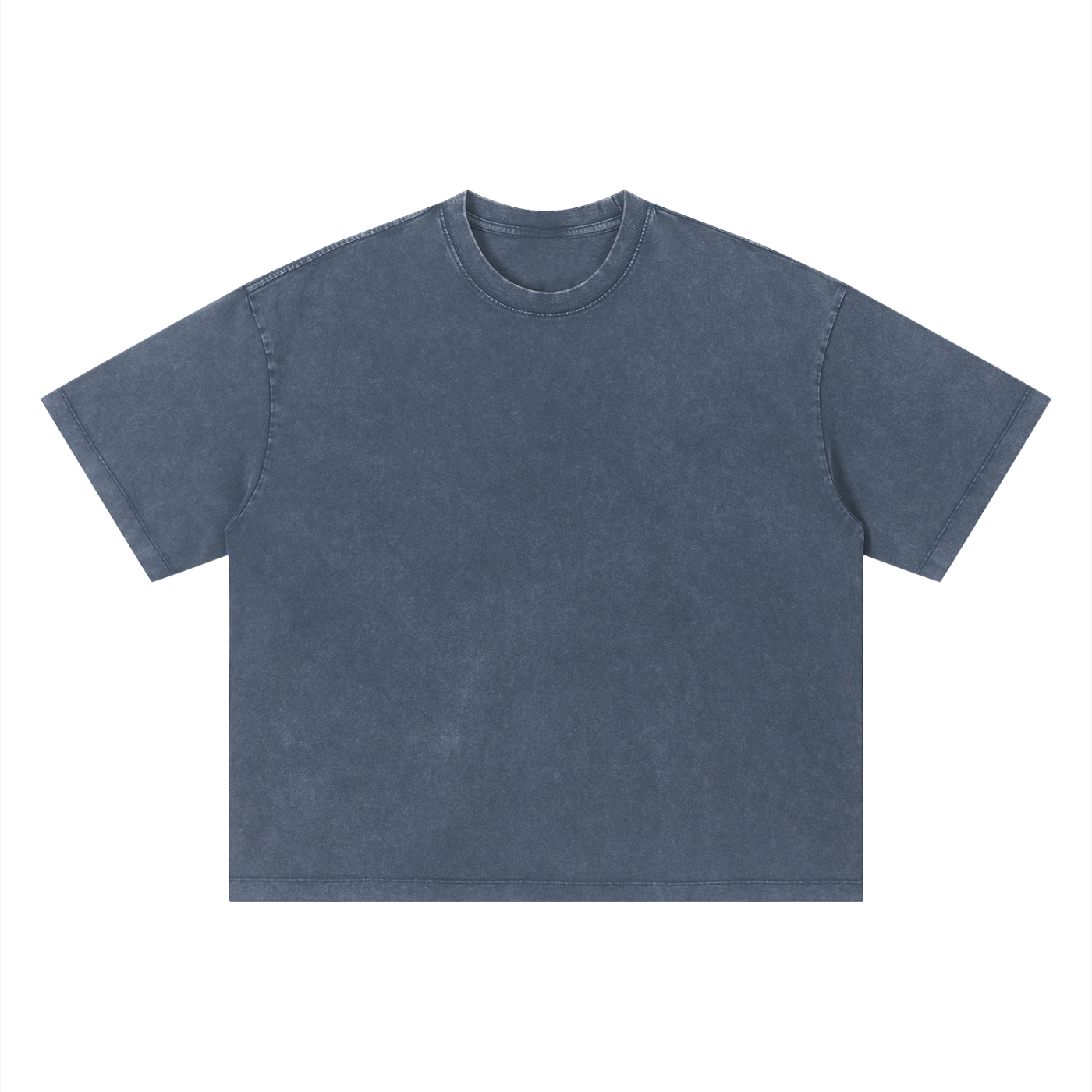Unisex Vintage Wash Boxy T-Shirt – Oversized Heavyweight Faded Streetwear Tee