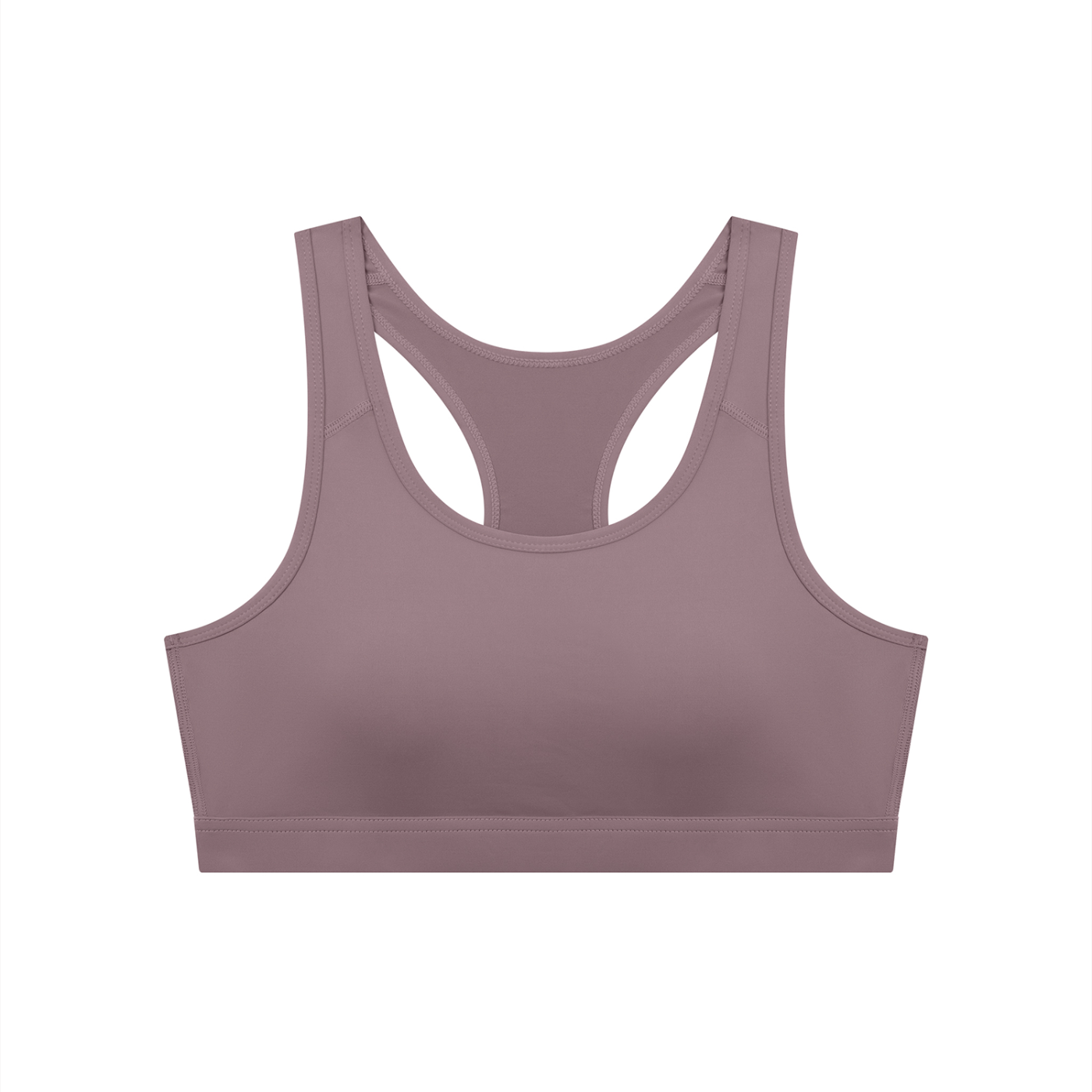 Women's Cropped Sports Bra – Medium Support Activewear Crop Top