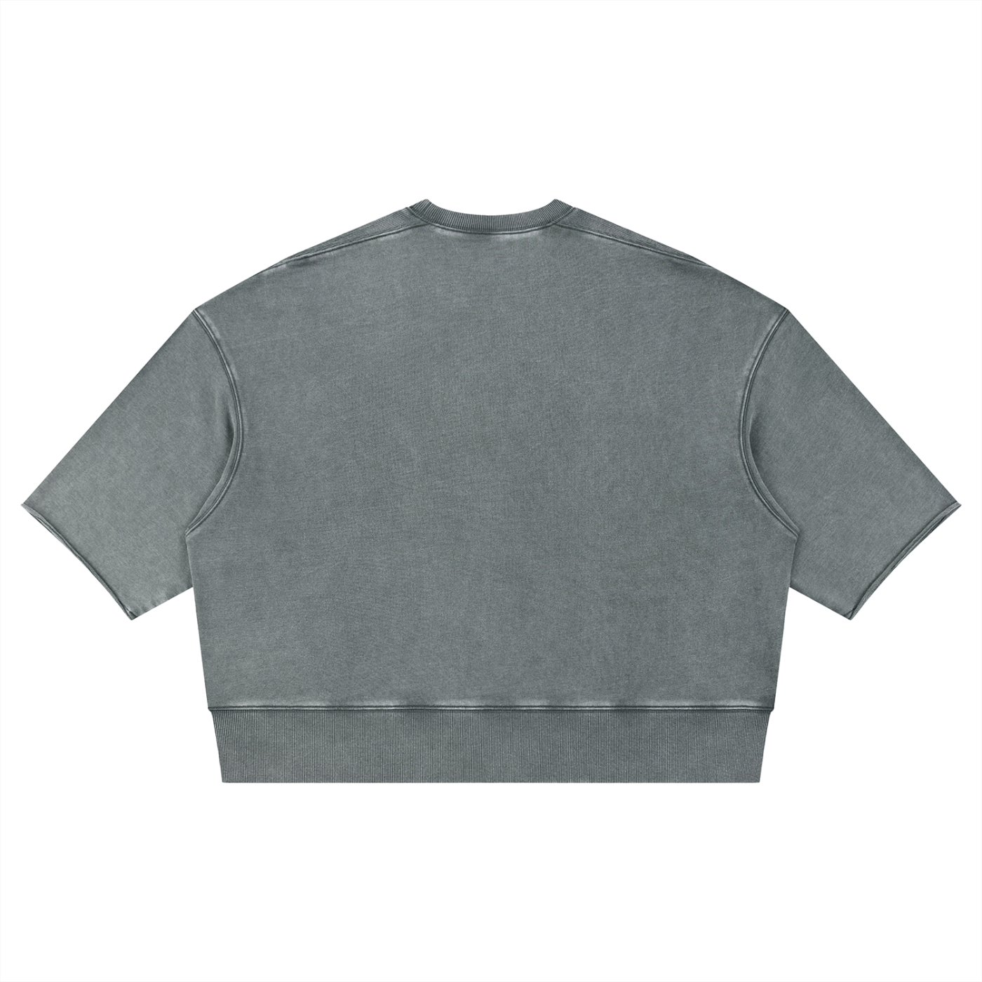Unisex Mineral Wash Boxy Raw Edge T-Shirt – Premium Oversized Streetwear Tee