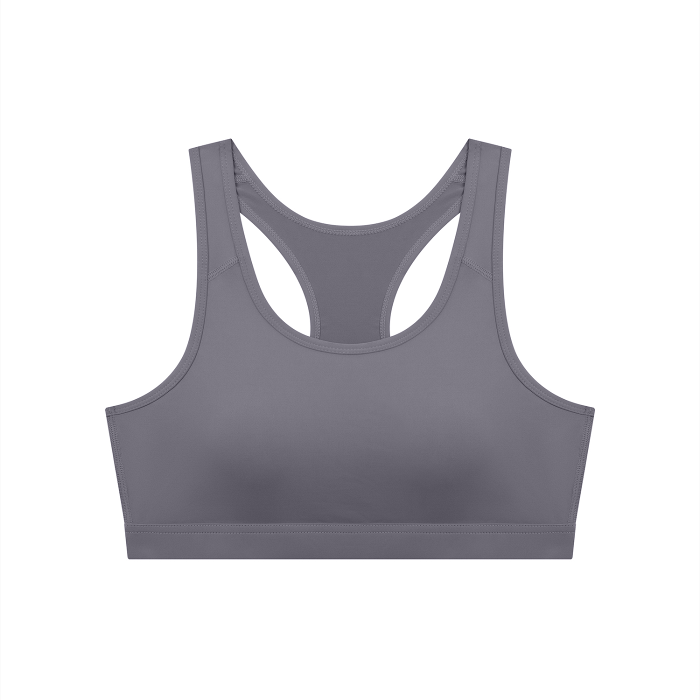 Women's Cropped Sports Bra – Medium Support Activewear Crop Top