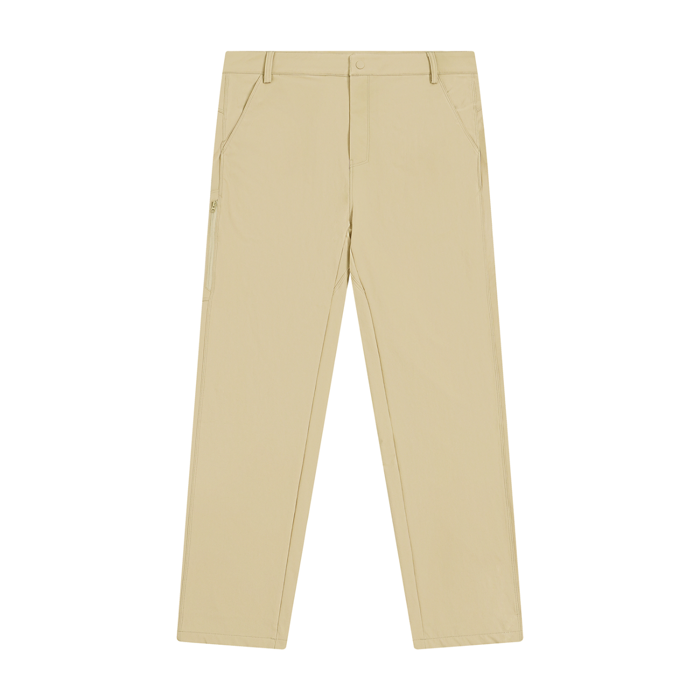 Men's Lightweight Tapered Performance Pants – Stretch Athletic Casual Trousers
