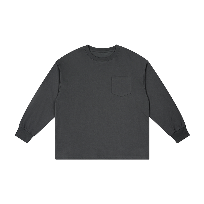 Kids' Long Sleeve T-Shirt – Soft Cotton Everyday Crew Neck Tee