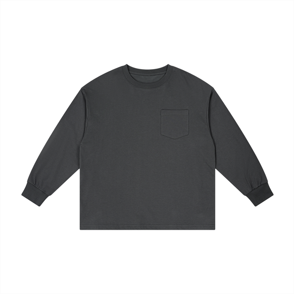 Kids' Long Sleeve T-Shirt – Soft Cotton Everyday Crew Neck Tee