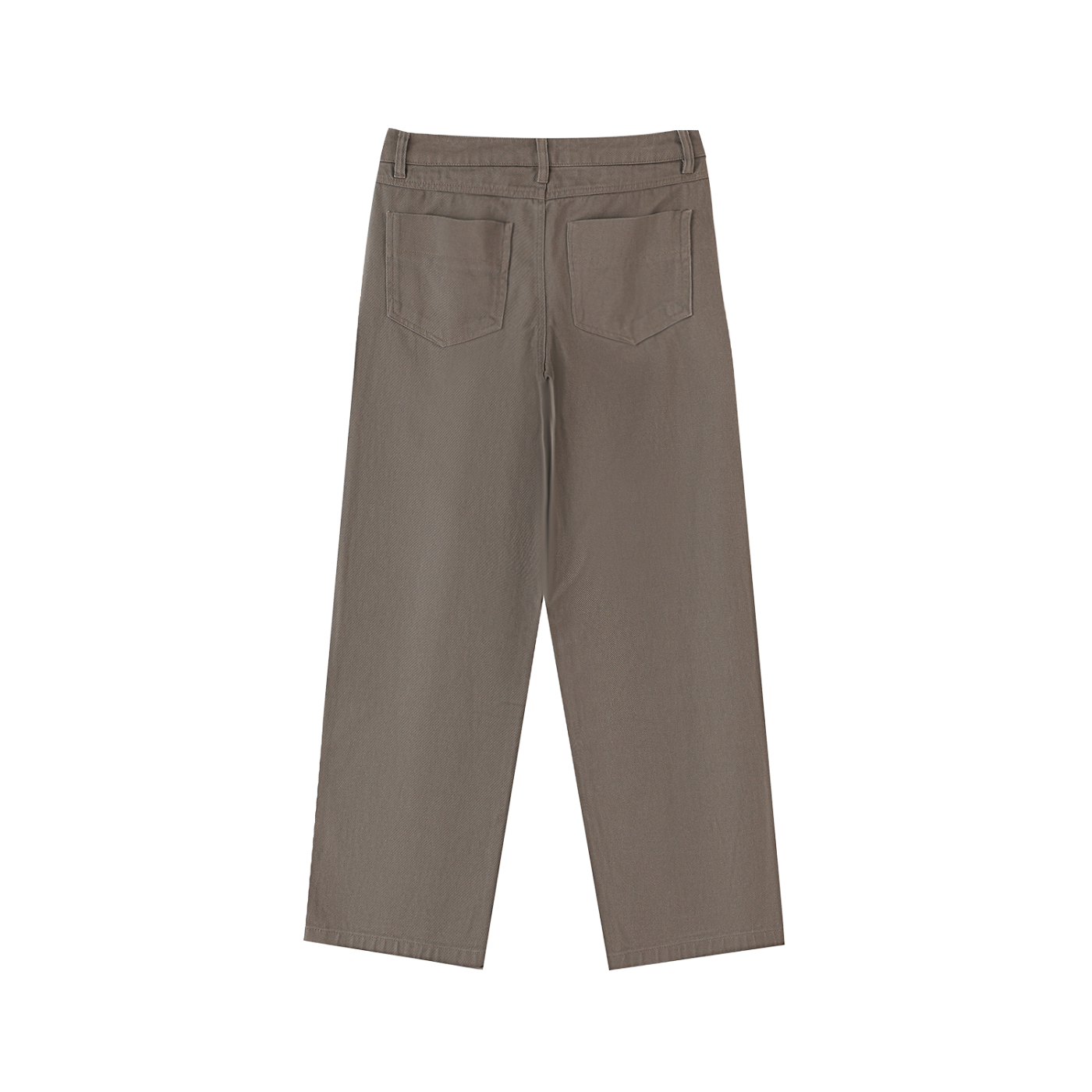 Heavyweight Cotton Straight-Fit Trousers