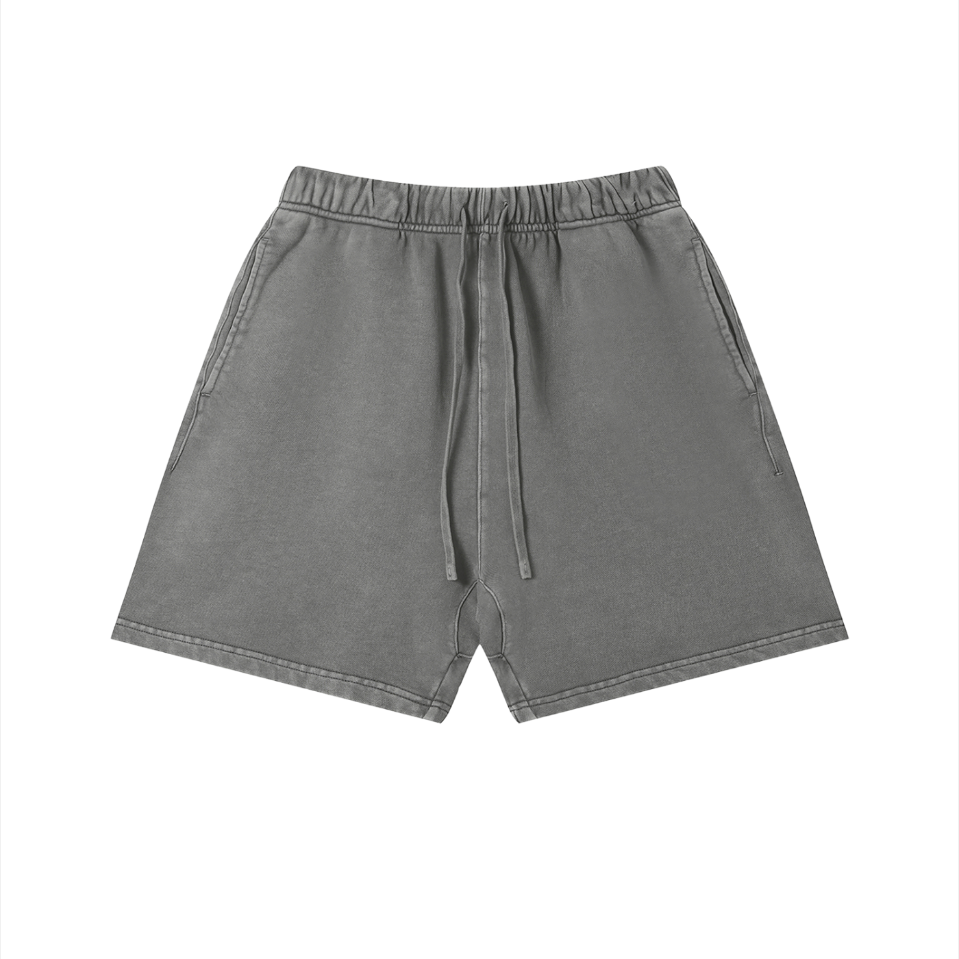 Unisex Vintage Wash Cotton Shorts – Relaxed Fit Streetwear Shorts