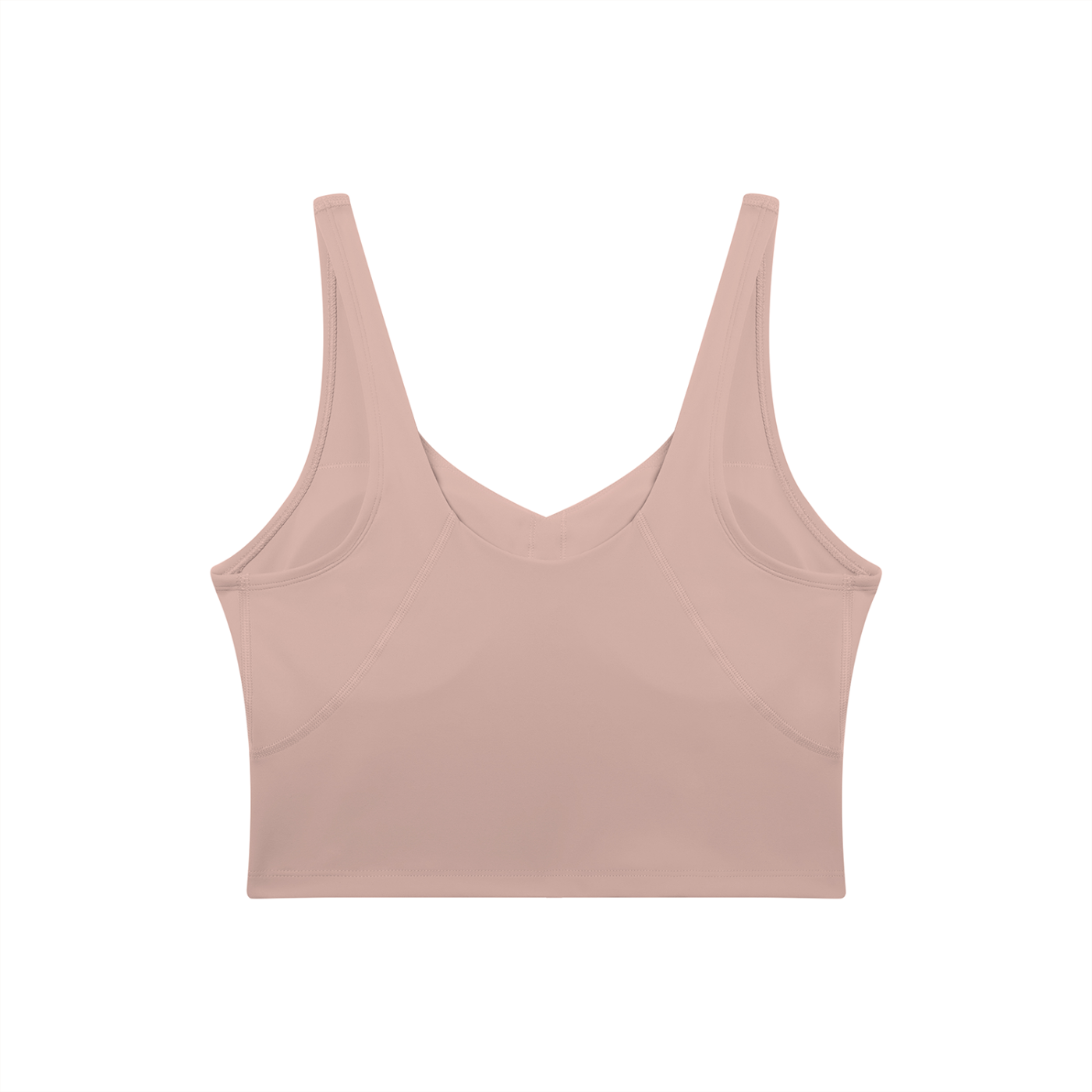 Women's V-Neck Yoga Sports Bra – Seamless Medium Support Workout & Activewear Bra