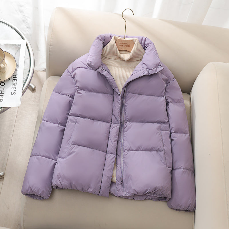 Bread-style Jacket Padded Short Puffer Coat
