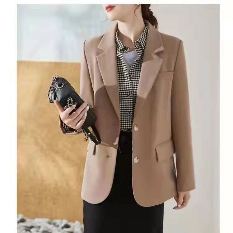 Asymmetrical Casual Suit with Princess Sleeves – Petite