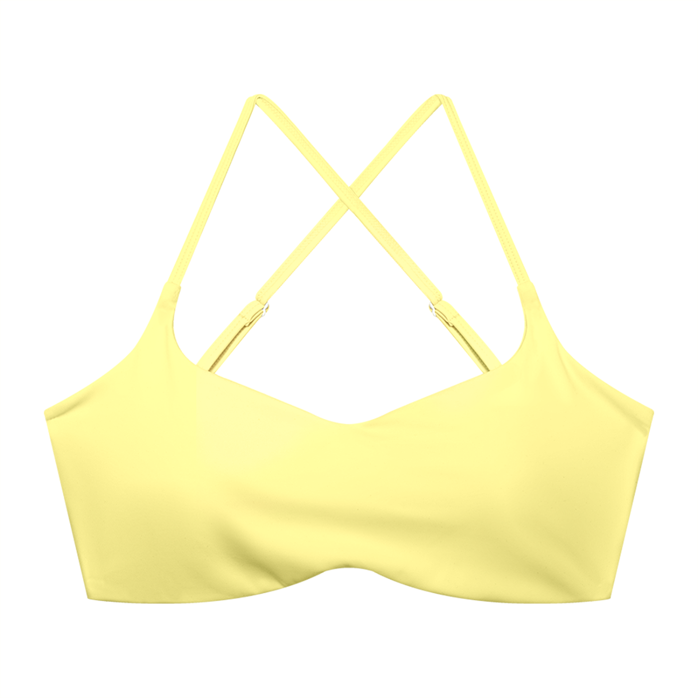 Women's Cropped Sports Bra – High Support Seamless Workout & Yoga Bra
