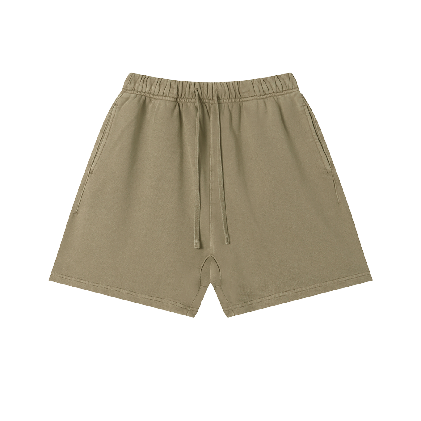 Unisex Vintage Wash Cotton Shorts – Relaxed Fit Streetwear Shorts