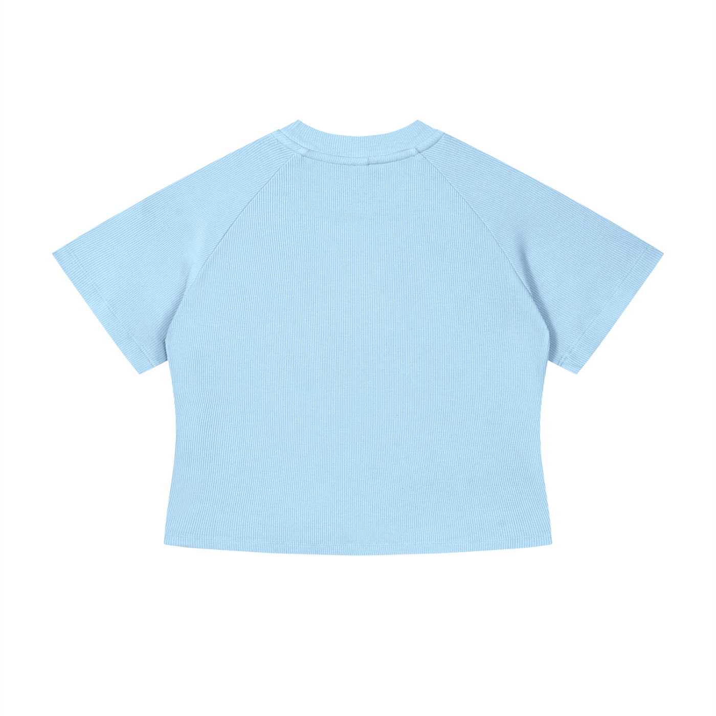 Women's Mineral Wash Crop T-Shirt – Slim Fit Vintage Streetwear Tee