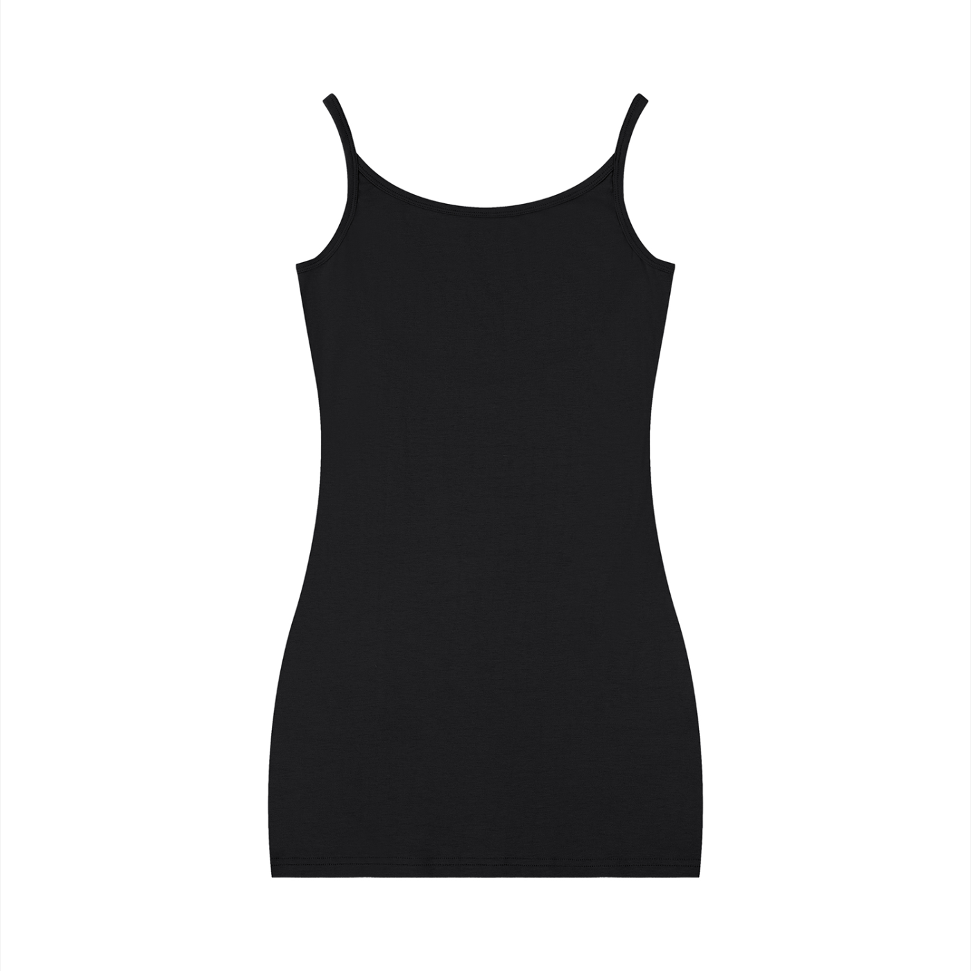 Women's Solid Sleeveless Bodycon Dress – Slim Fit Casual Midi Dress