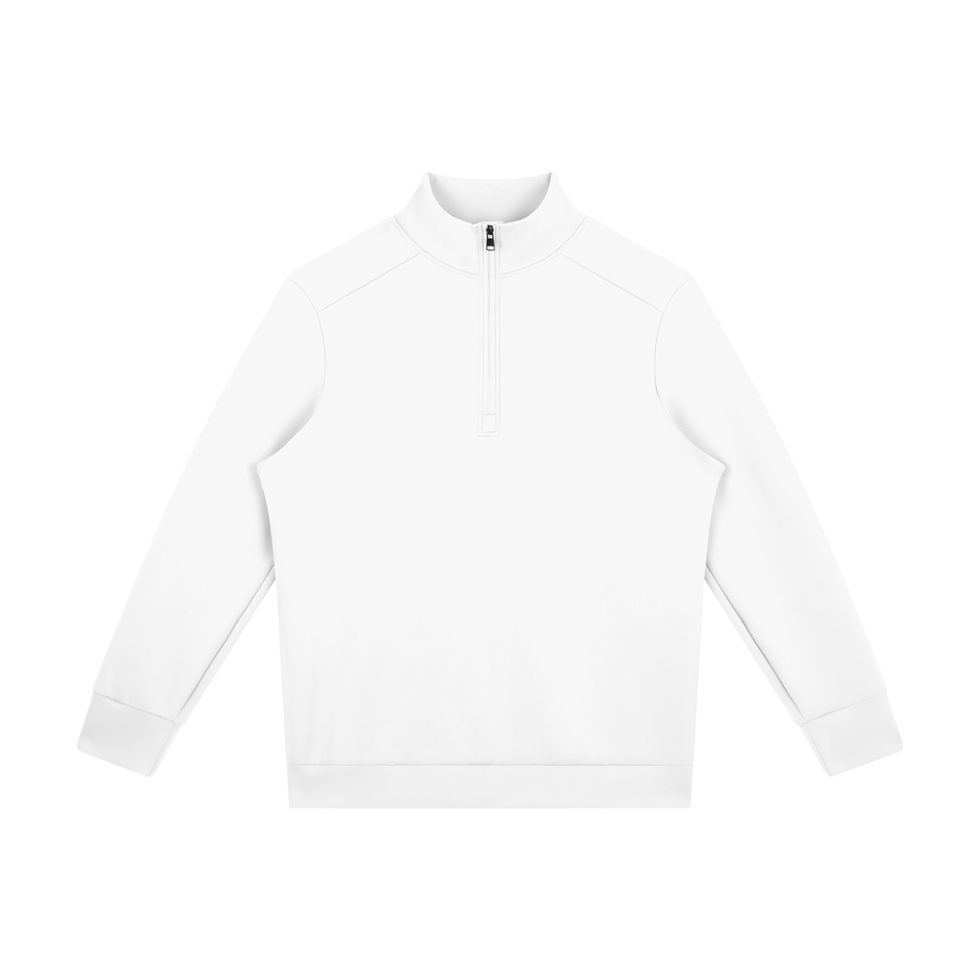Men's Quarter Zip Sweatshirt – Premium Mock Neck Pullover