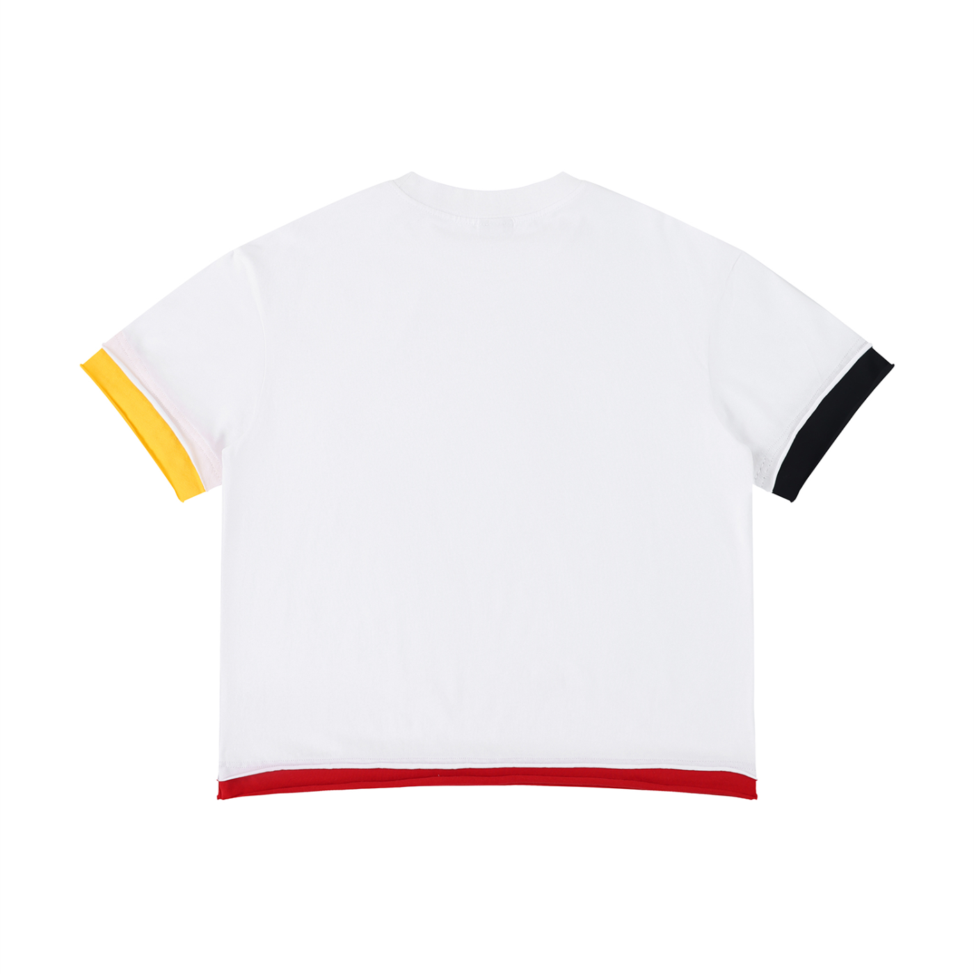 Unisex Boxy Color Block T-Shirt – Oversized Premium Streetwear Tee