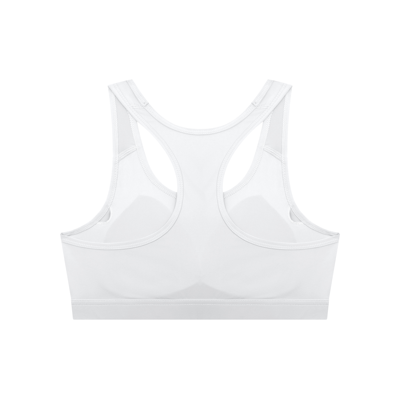 Women's Cropped Sports Bra – Medium Support Activewear Crop Top