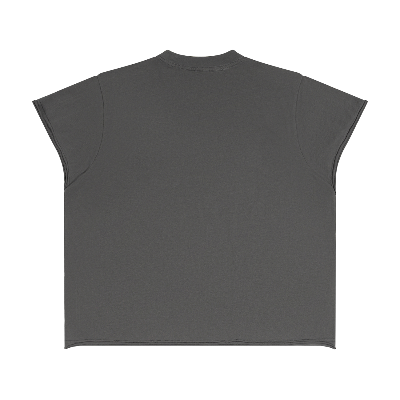 Unisex Boxy Raw Edge T-Shirt – Oversized Heavyweight Vintage Streetwear Tee