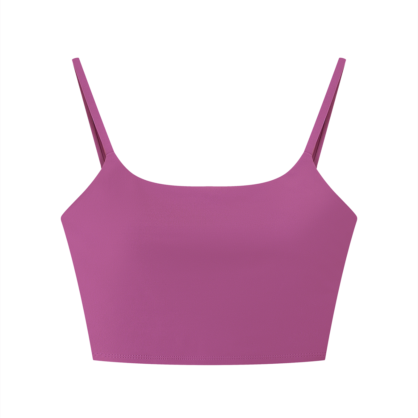 Women's Solid Color Sports Bra – Medium Support Activewear Bra