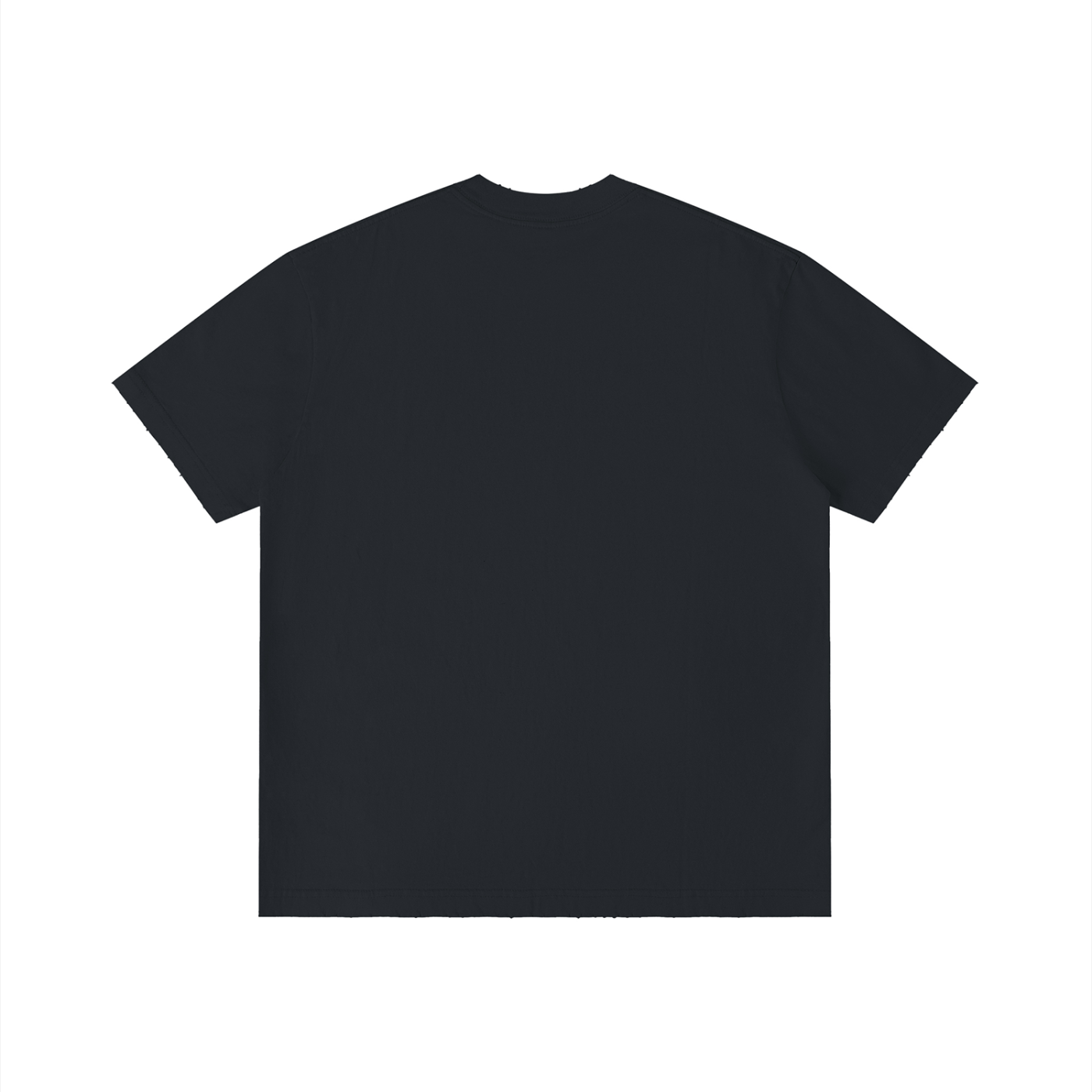 Unisex Vintage Wash Distressed T-Shirt – Oversized Premium Streetwear Tee