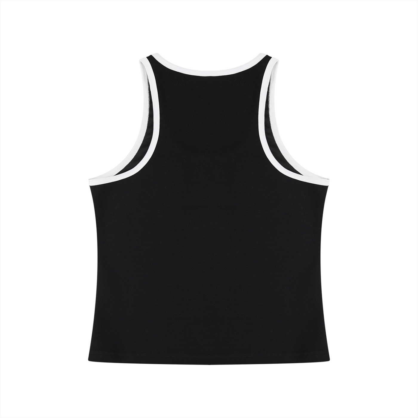 Women's Color Block Cropped Tank Top – Athletic Sleeveless Activewear Top