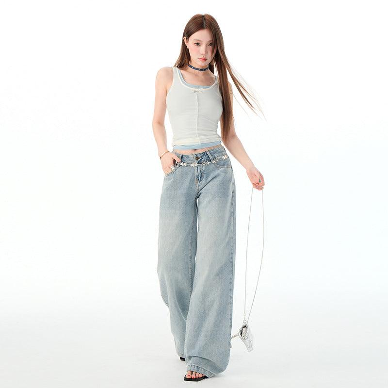 Loose Slimming All-Match Chic Wide-Leg Pants