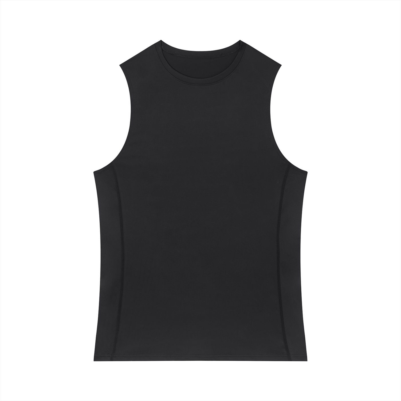 Men's Slim Fit Topstitch Tank Top – Premium Athletic Sleeveless Shirt