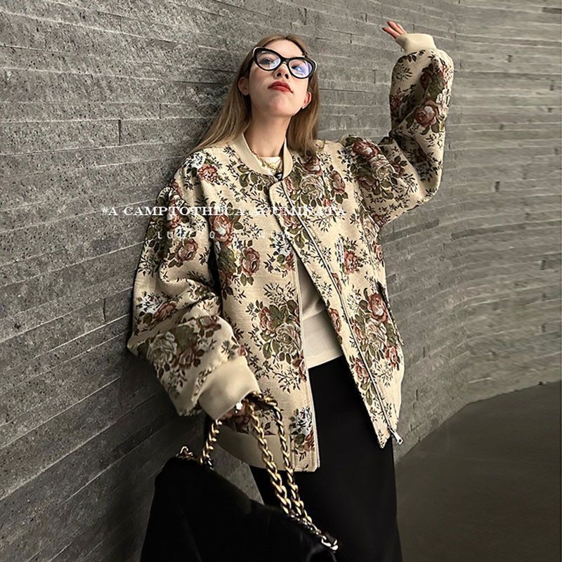 High-grade Fried Street Niche Design Korean Short Jacket