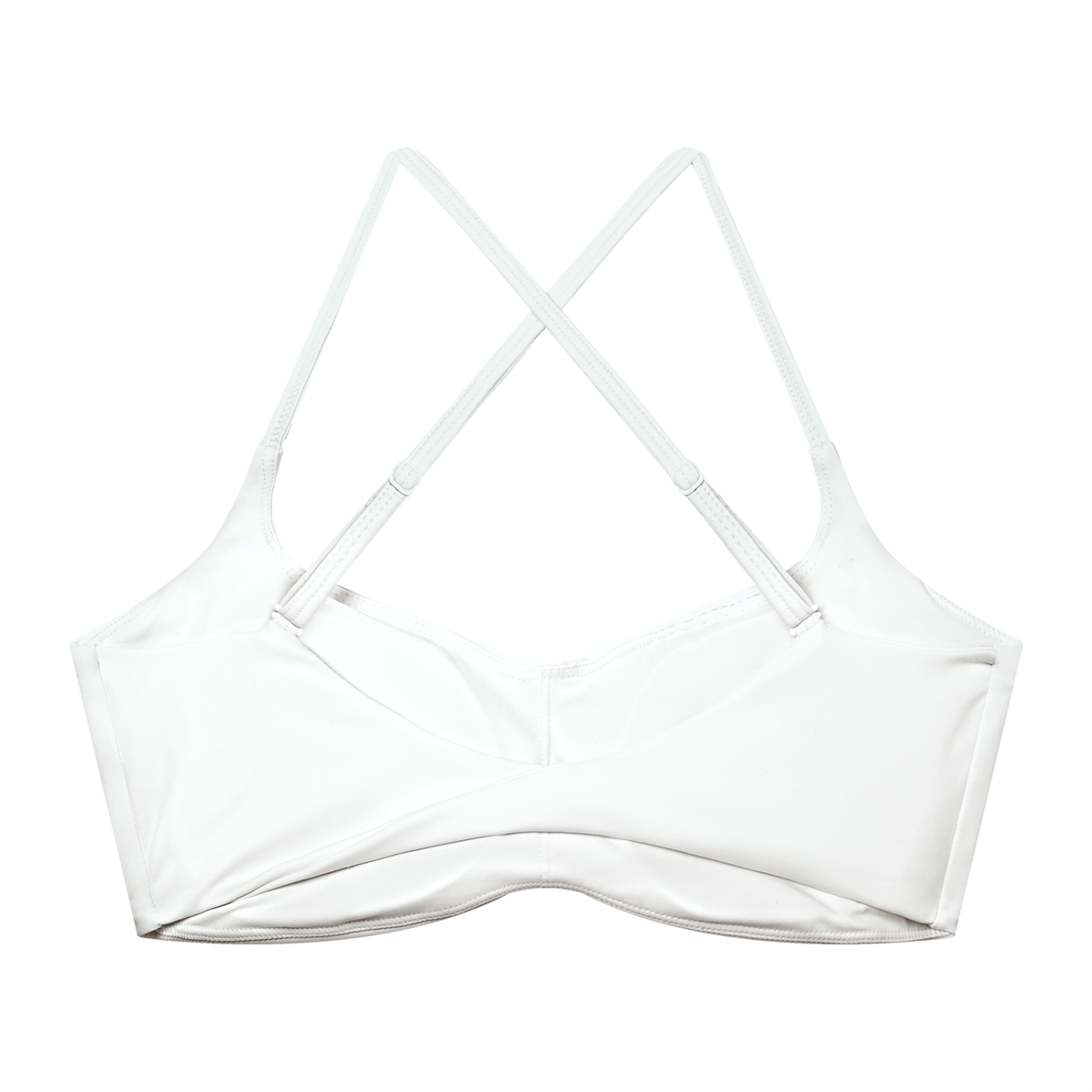 Women's Cropped Sports Bra – High Support Seamless Workout & Yoga Bra