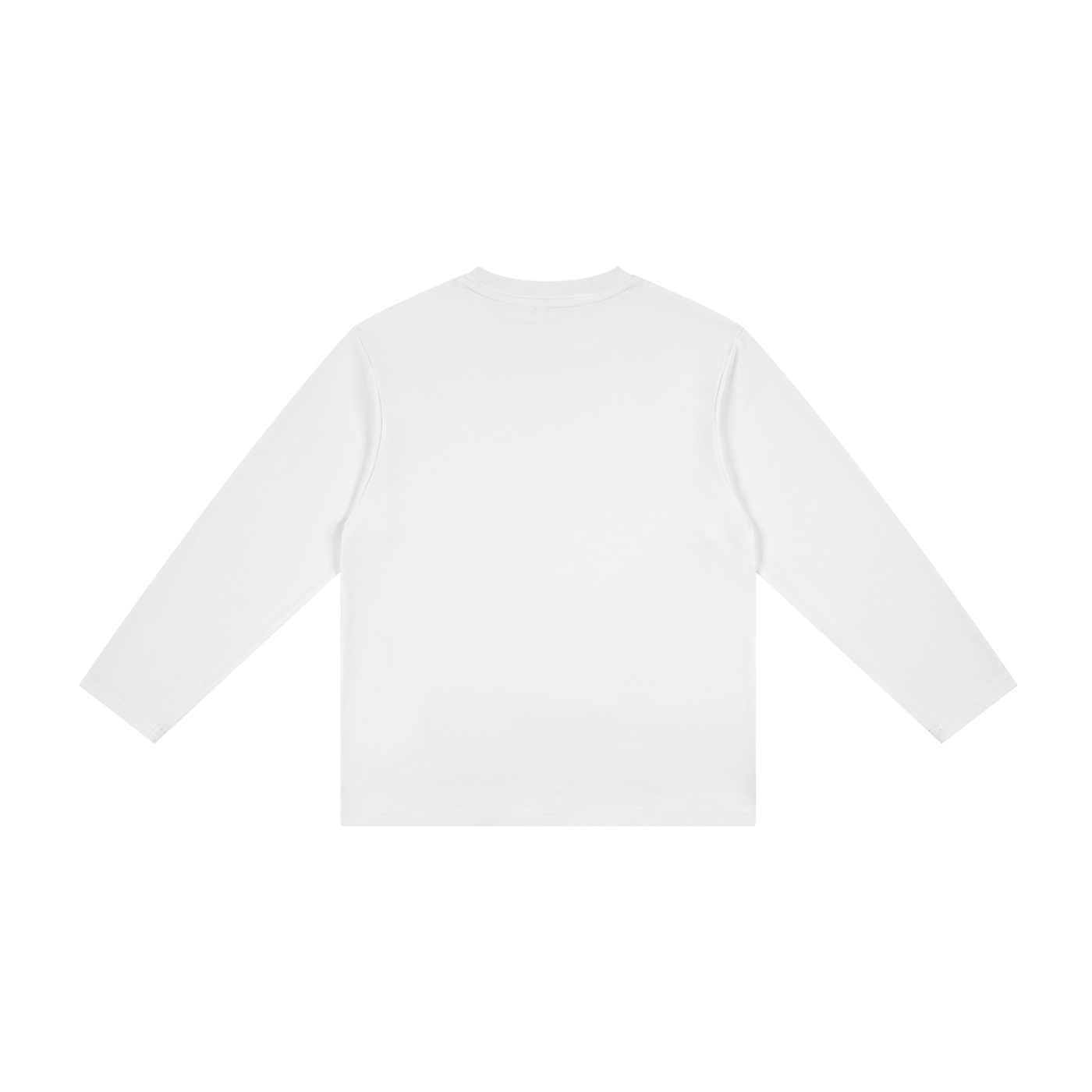 Kids' Drop Shoulder Long Sleeve T-Shirt – Oversized Cotton Casual Tee