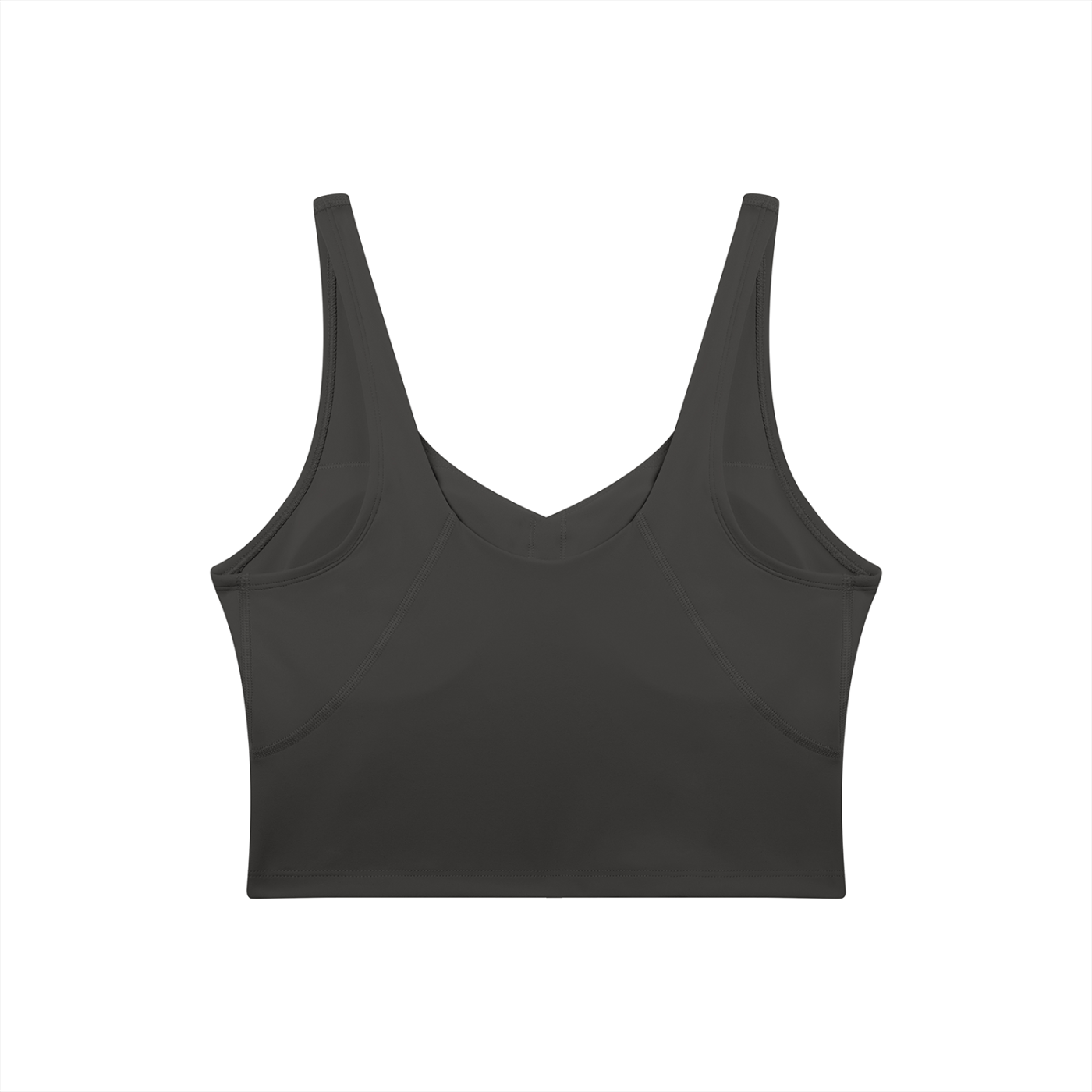 Women's V-Neck Yoga Sports Bra – Seamless Medium Support Workout & Activewear Bra