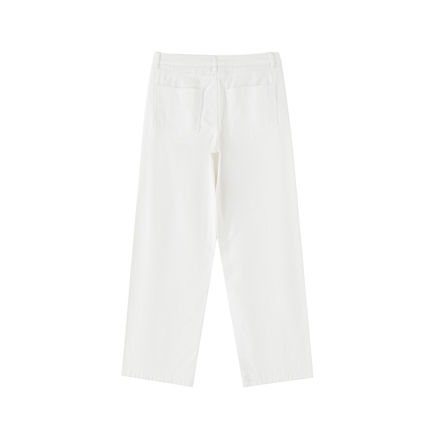 Heavyweight Cotton Straight-Fit Trousers