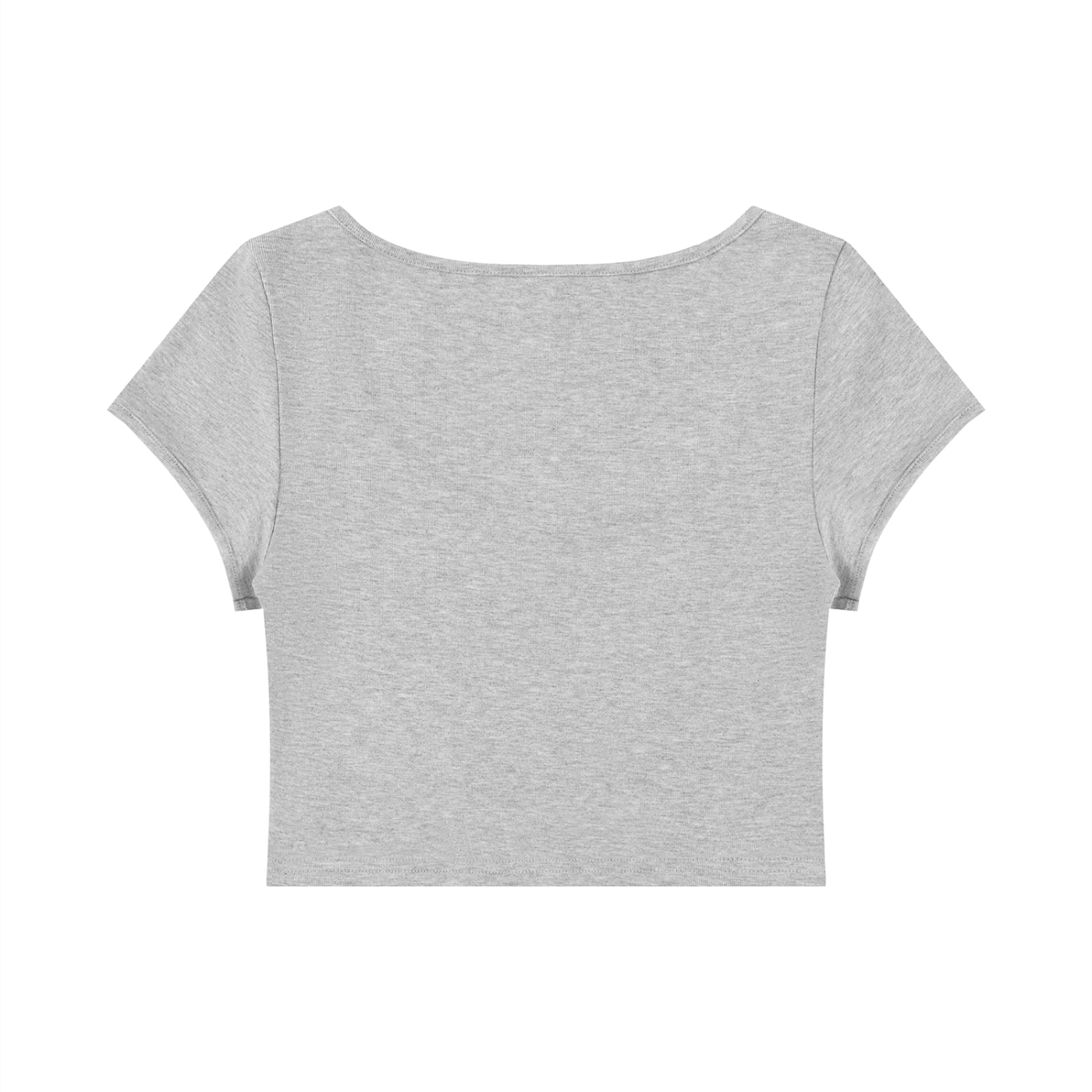 Women's Slim Cap Sleeve Crop T-Shirt – Fitted Everyday Essential Top