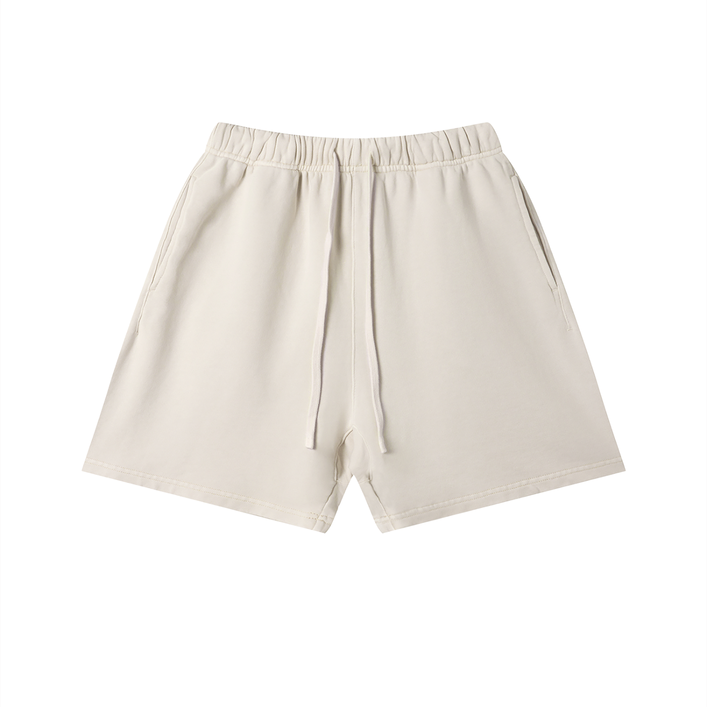 Unisex Vintage Wash Cotton Shorts – Relaxed Fit Streetwear Shorts
