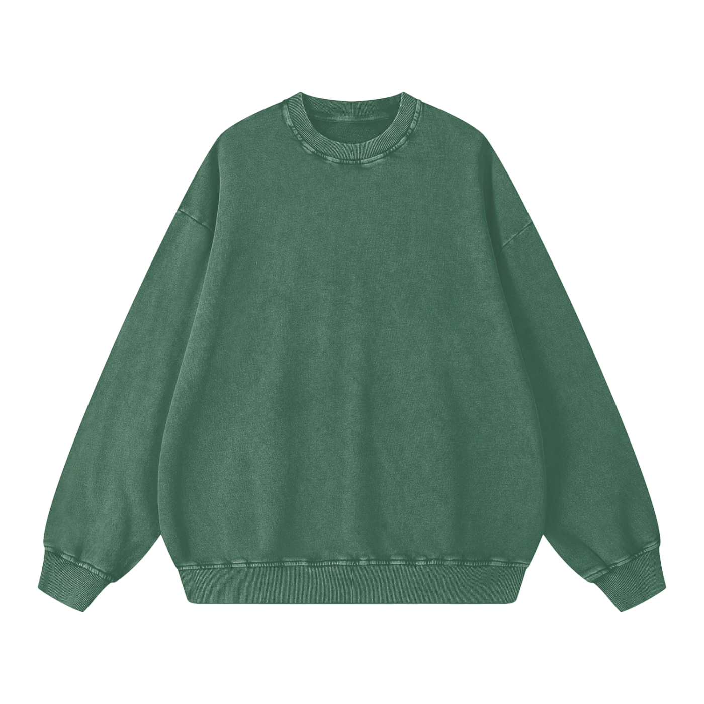 Snow Washed Oversized Sweatshirt – Premium Unisex Heavyweight Streetwear Pullover