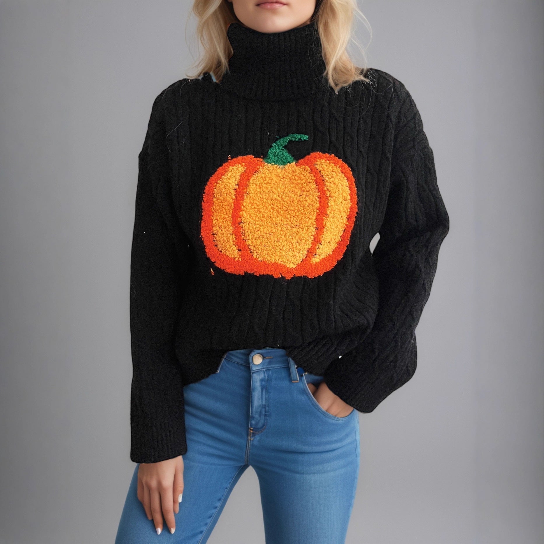 Leisure Warm Vintage Chic Pullover