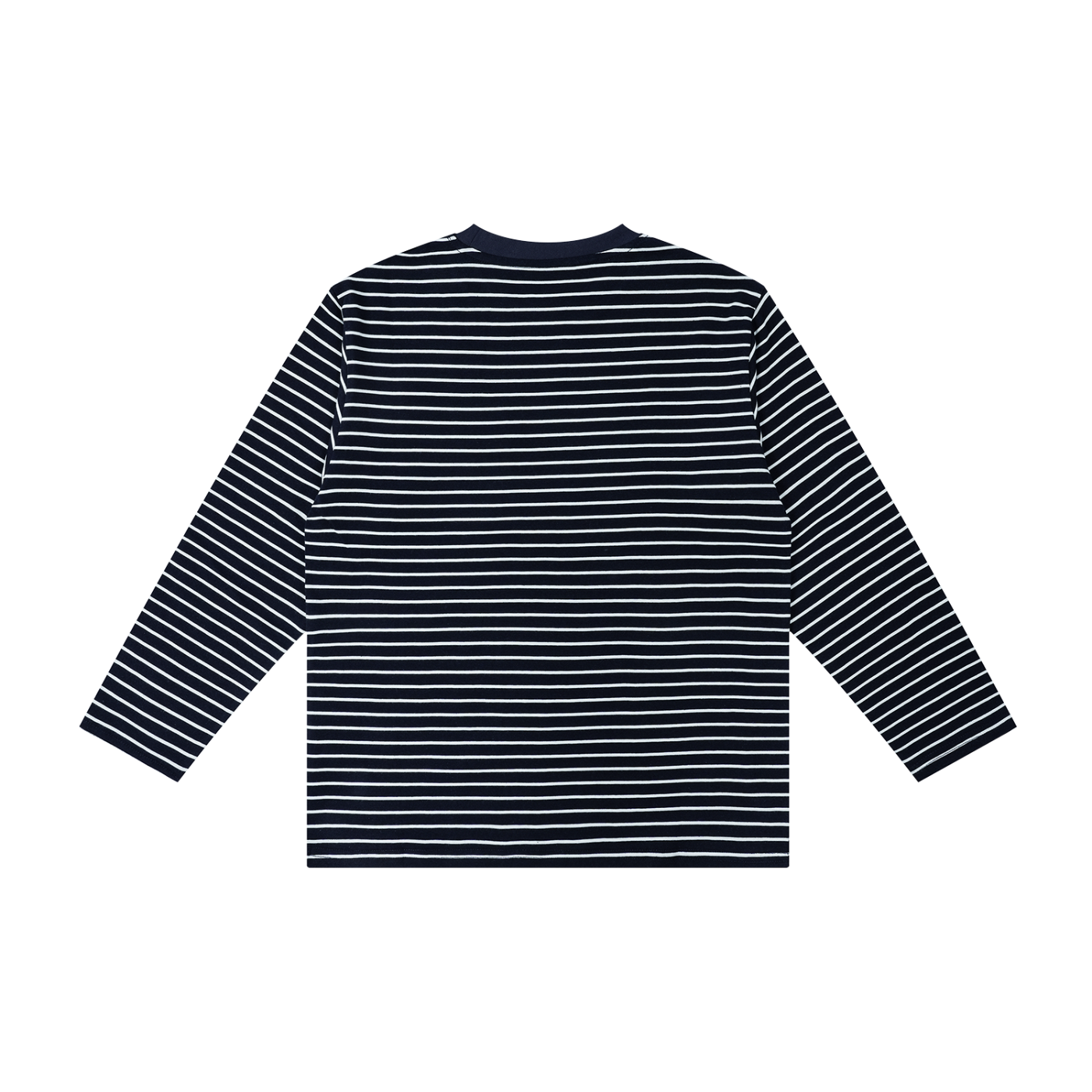 Kids' Striped Long Sleeve T-Shirt – Soft Cotton Everyday Crew Neck Tee