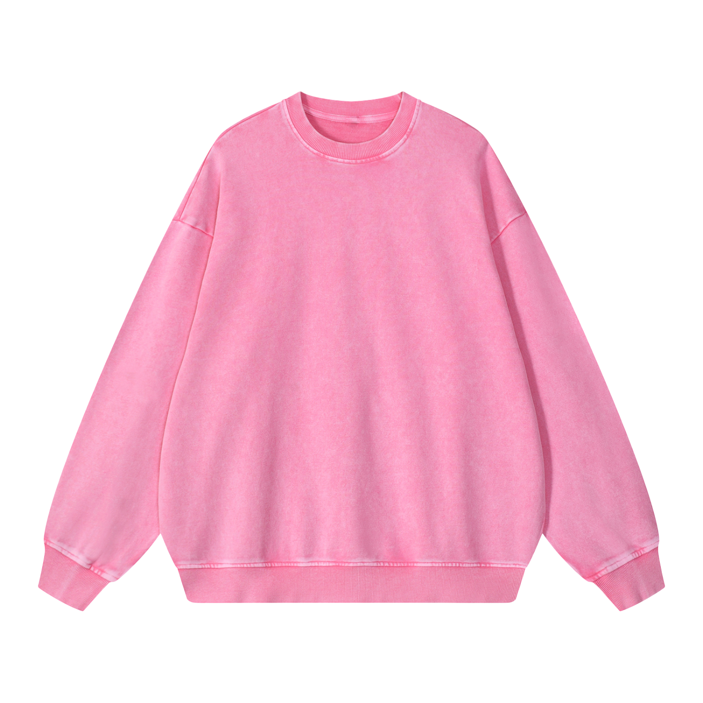 Snow Washed Oversized Sweatshirt – Premium Unisex Heavyweight Streetwear Pullover