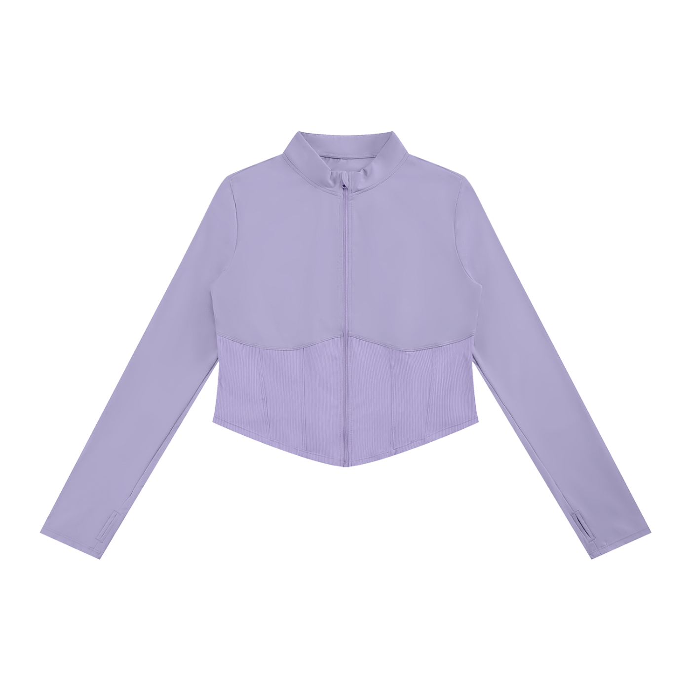 Women's Slim Fit Full-Zip Performance Jacket – Activewear Yoga Jacket