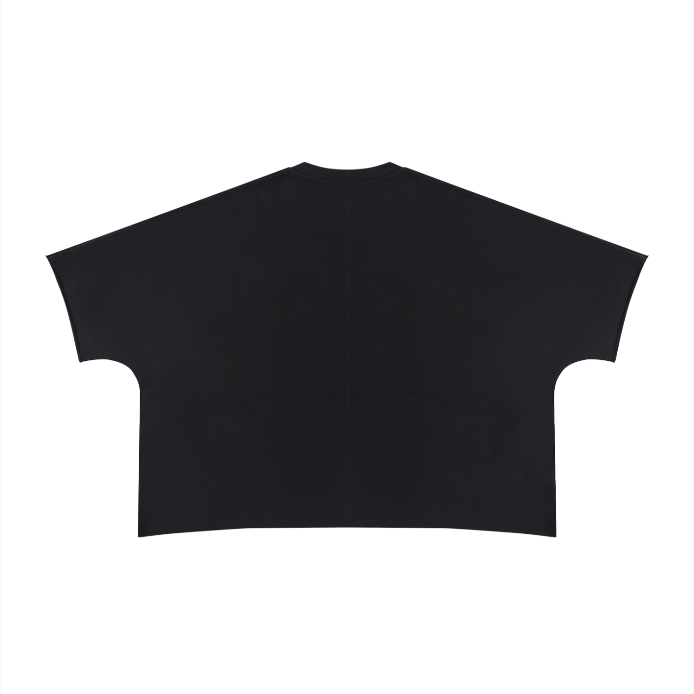 Unisex Heavyweight Boxy Raw Edge T-Shirt – Premium Oversized Streetwear Tee
