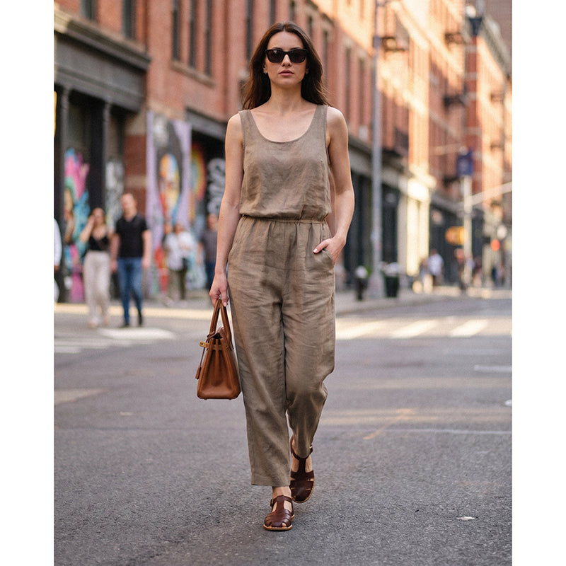 Retro Roman Closed Toe Leather Sandals, Premium Full Grain T-Strap Flats