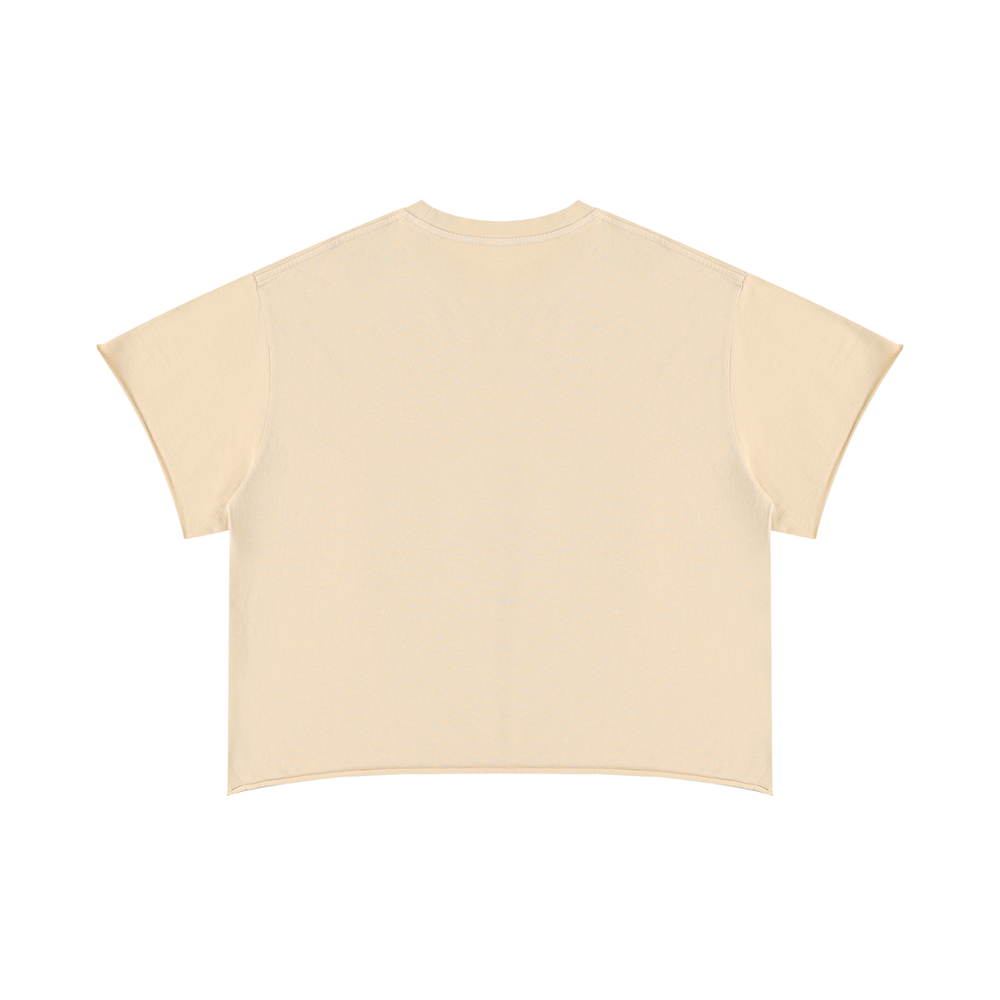 Unisex Boxy Raw Edge T-Shirt – Oversized Premium Cotton Streetwear Tee
