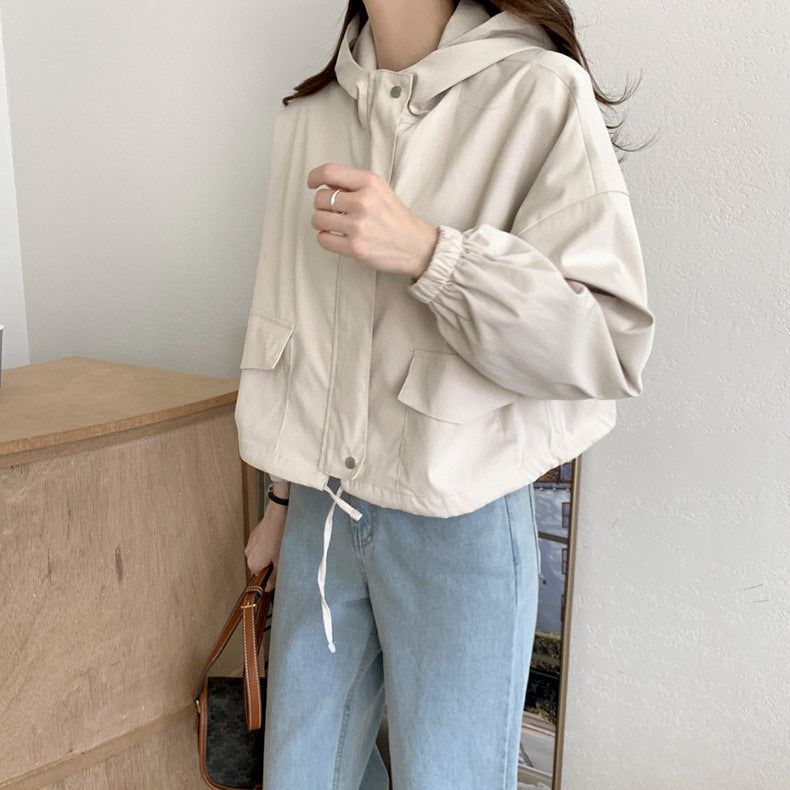 Women's Retro Loose Casual Short Coat