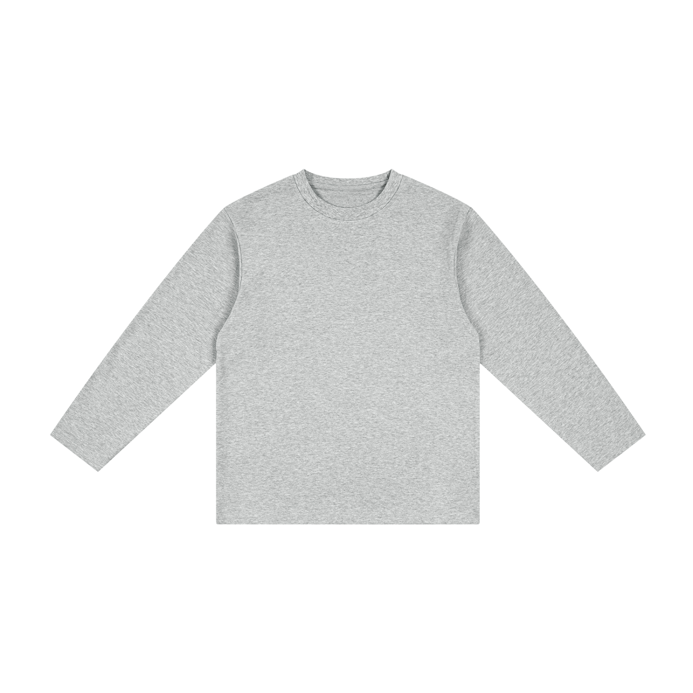 Kids' Drop Shoulder Long Sleeve T-Shirt – Oversized Cotton Casual Tee